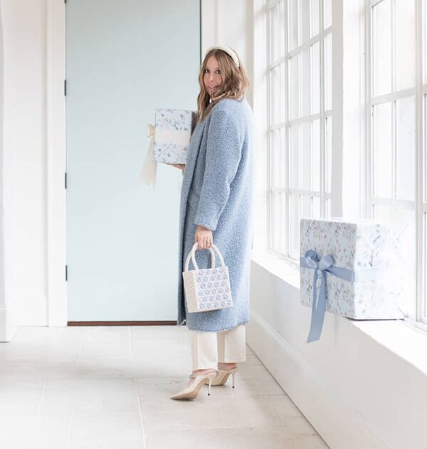 long winter coat - holiday outfits