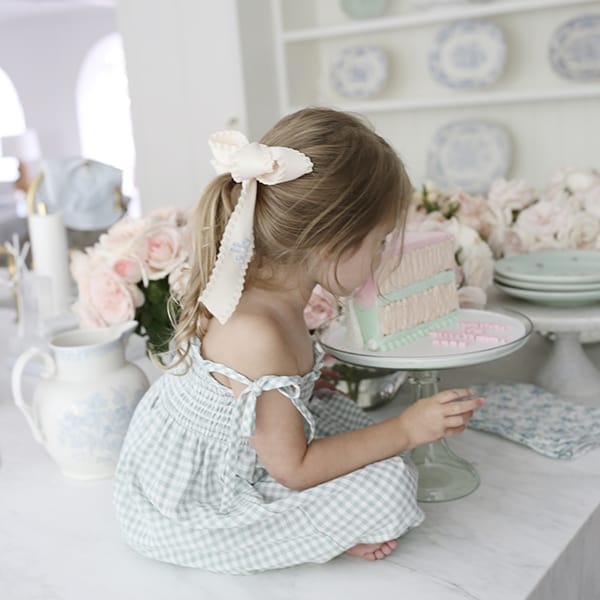 girls gingham dress