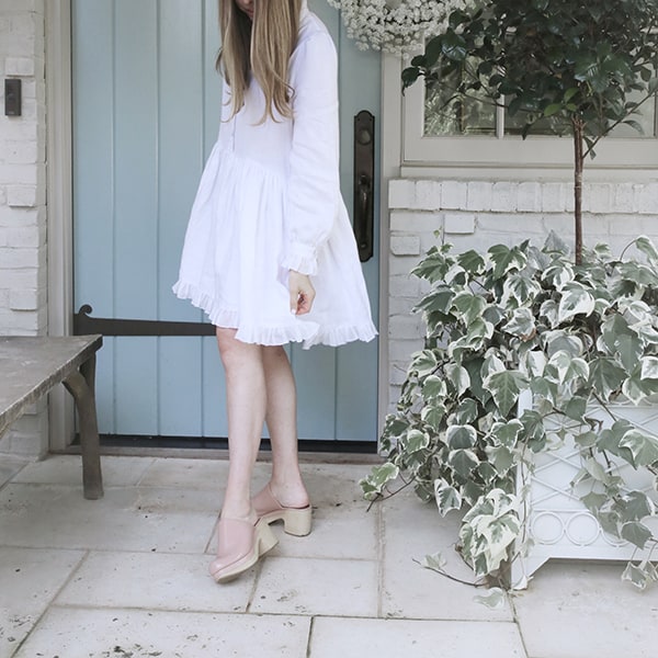 ruffle dress