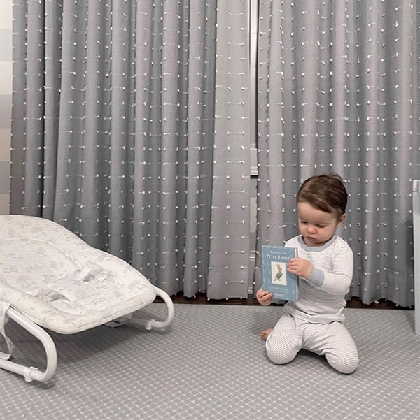 grandmillennial nursery with baby must-haves