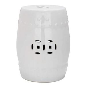 white garden stool amazon