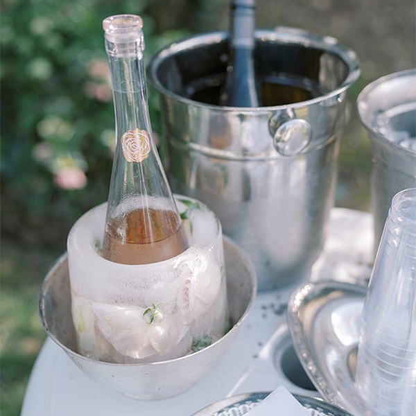 DIY floral wine chiller ice mold spring amazon finds