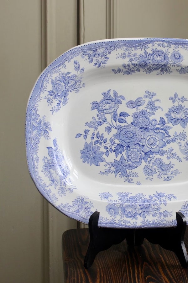 A Large Victorian Asiatic Pheasant Platter (One of a Pair Available) 18