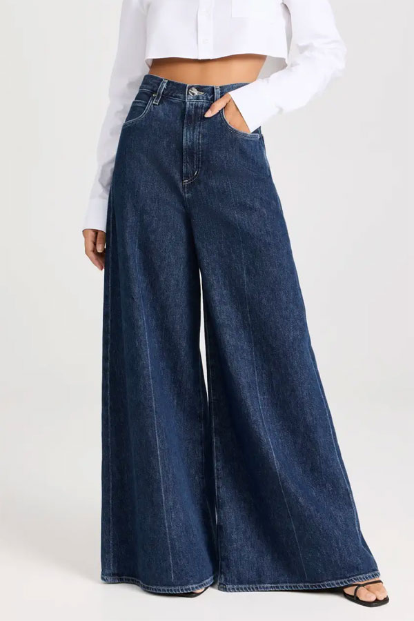 GOLDSIGN wide leg jeans- The Palmer Jeans