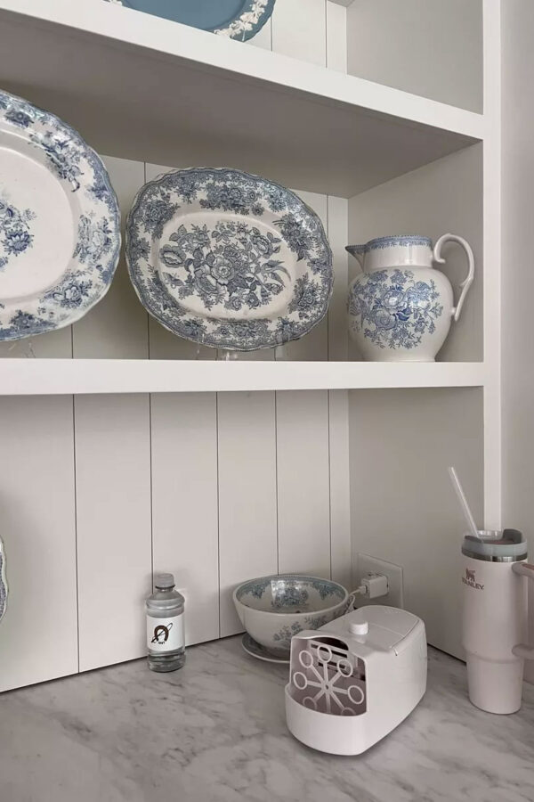 Grandmillennial kitchen details