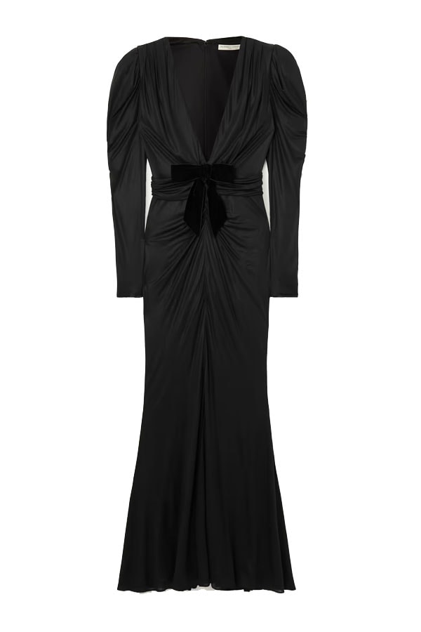 net-a-porter black gown