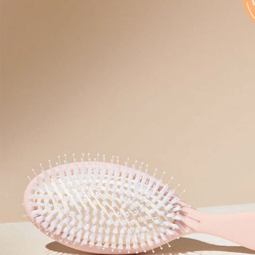 pink brush