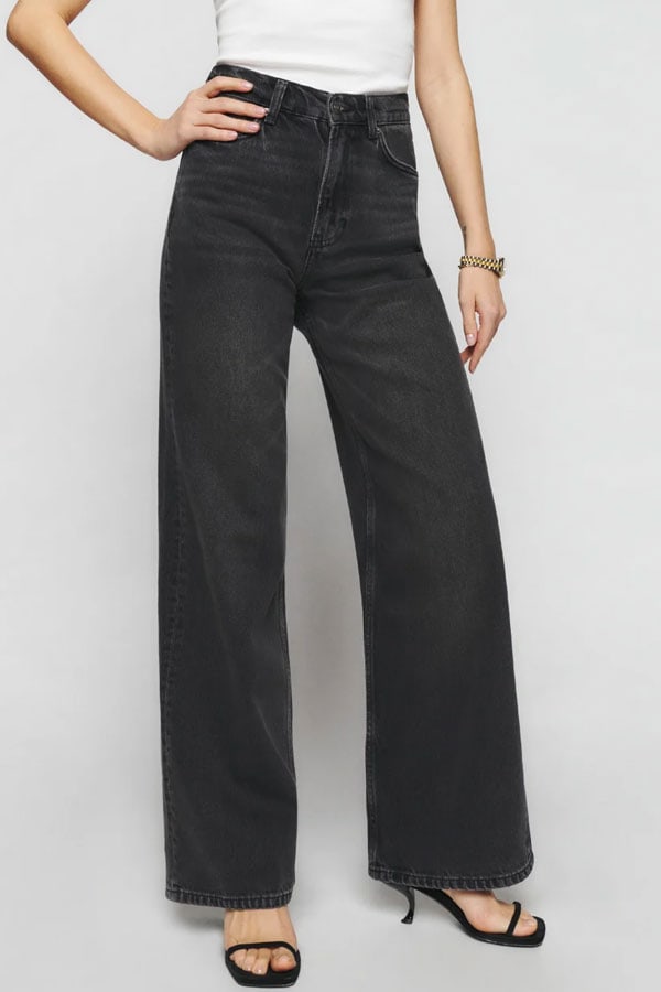 Cary High Rise Slouchy Wide Leg Jeans